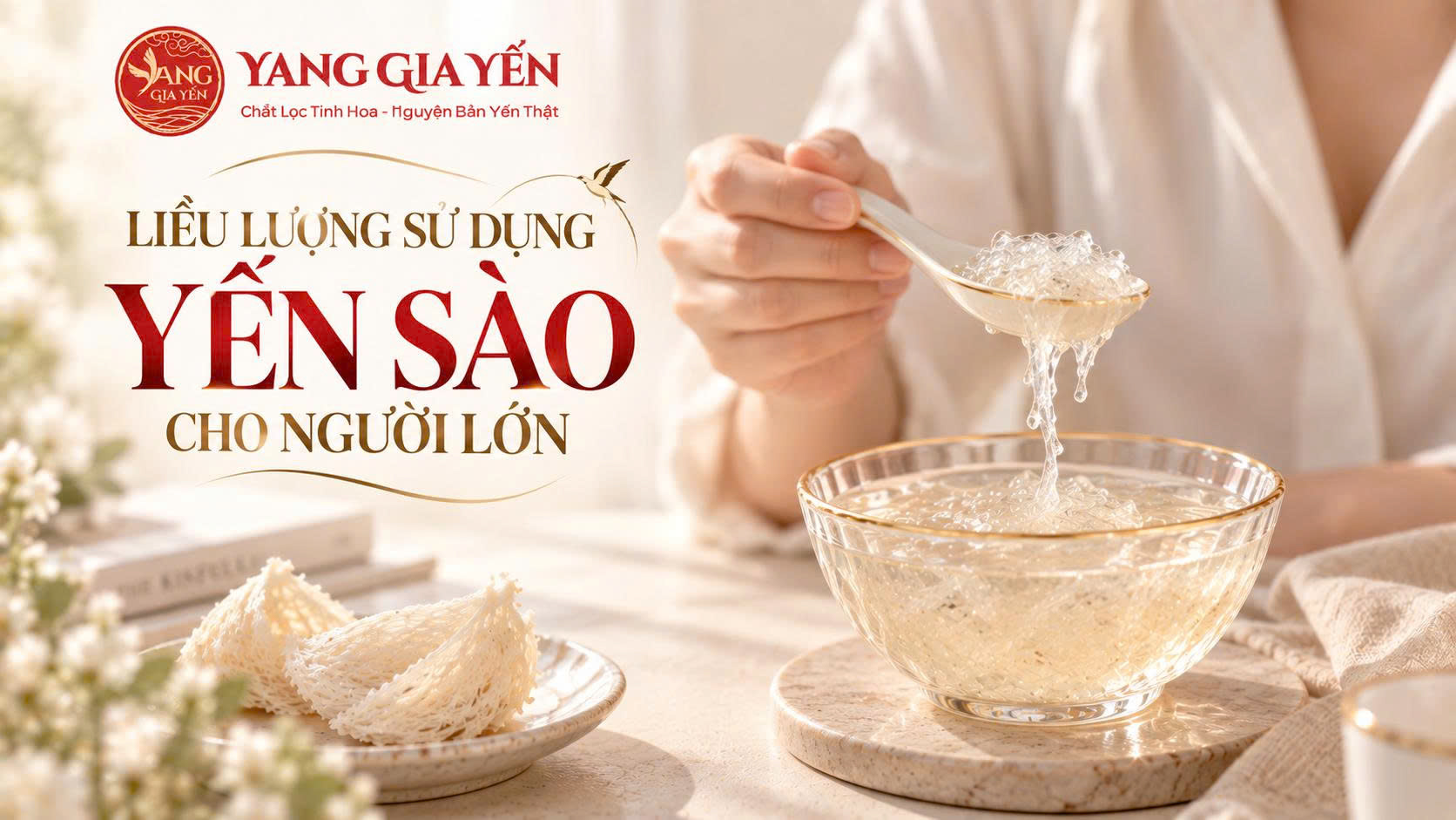 Liều lượng sử dụng yến sào cho người lớn Liều lượng sử dụng yến sào cho người lớn