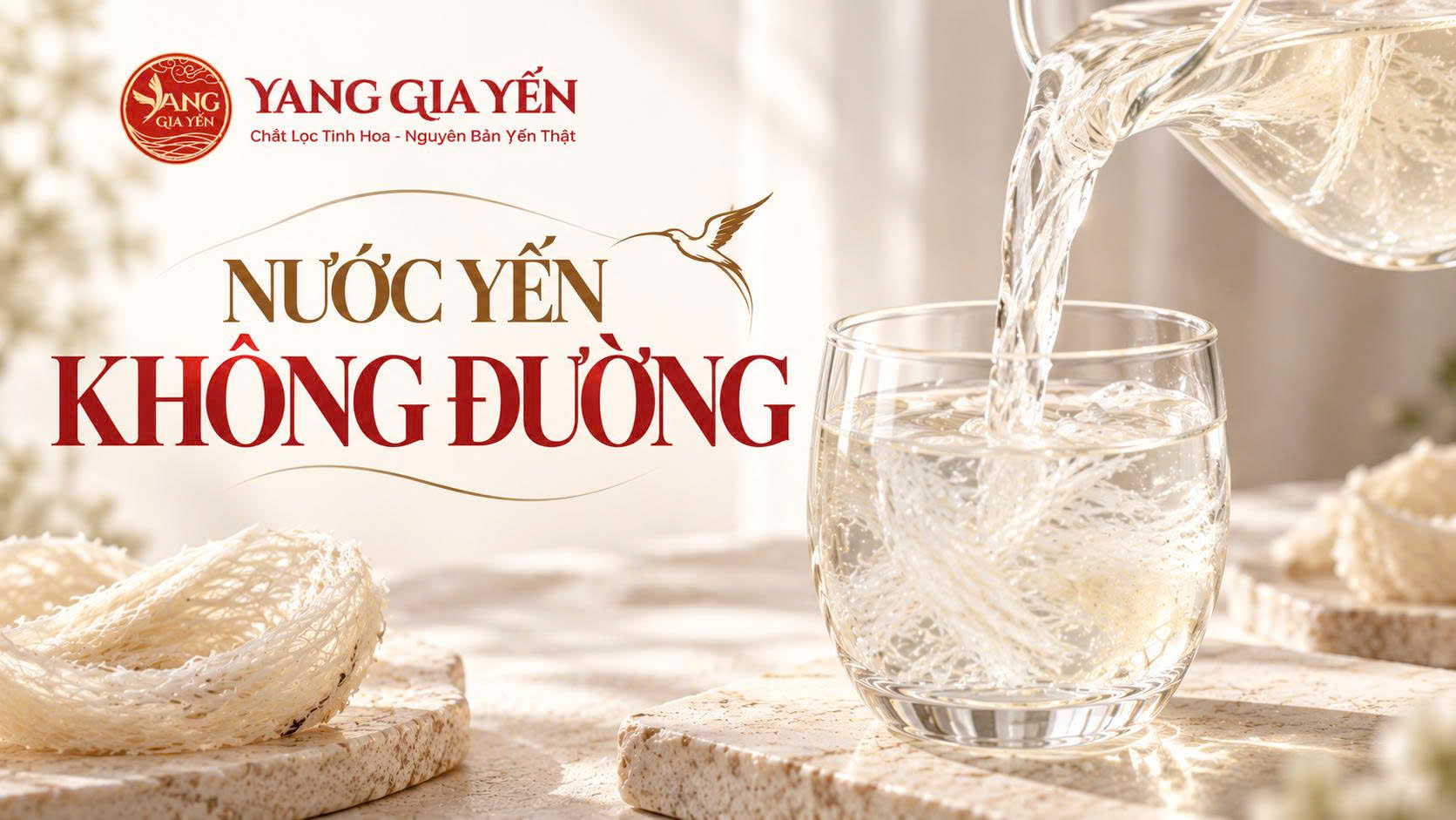 Nước yến không đường Nước yến không đường