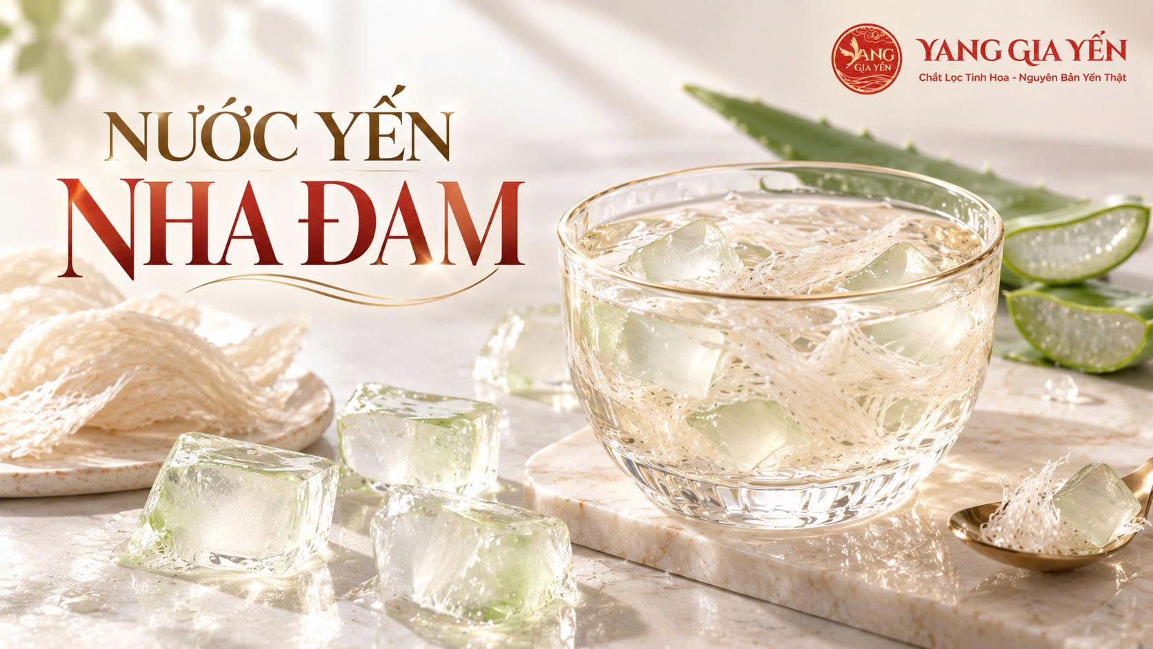 Nước yến nha đam Nước yến nha đam