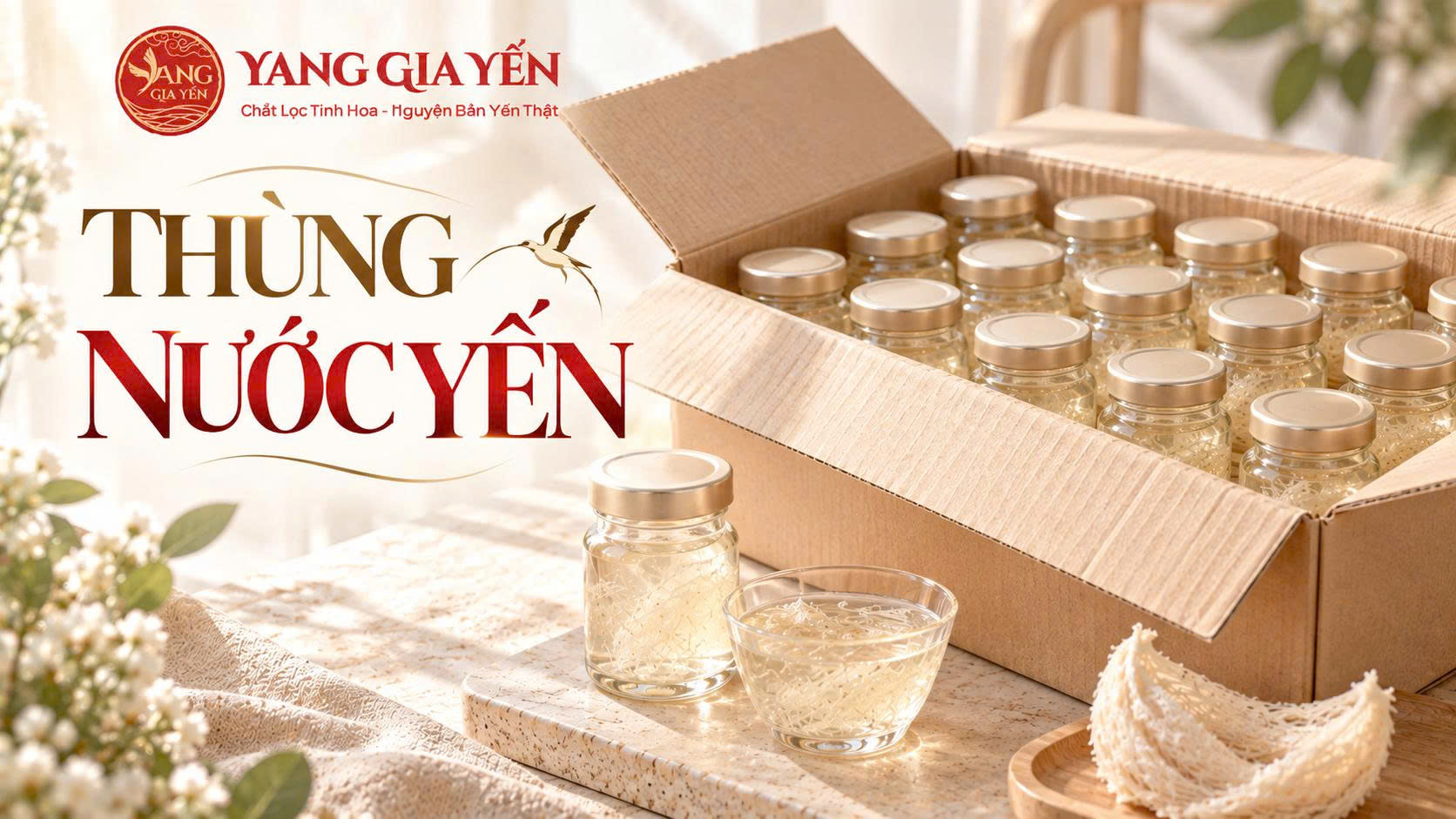 Thùng nước yến Thùng nước yến