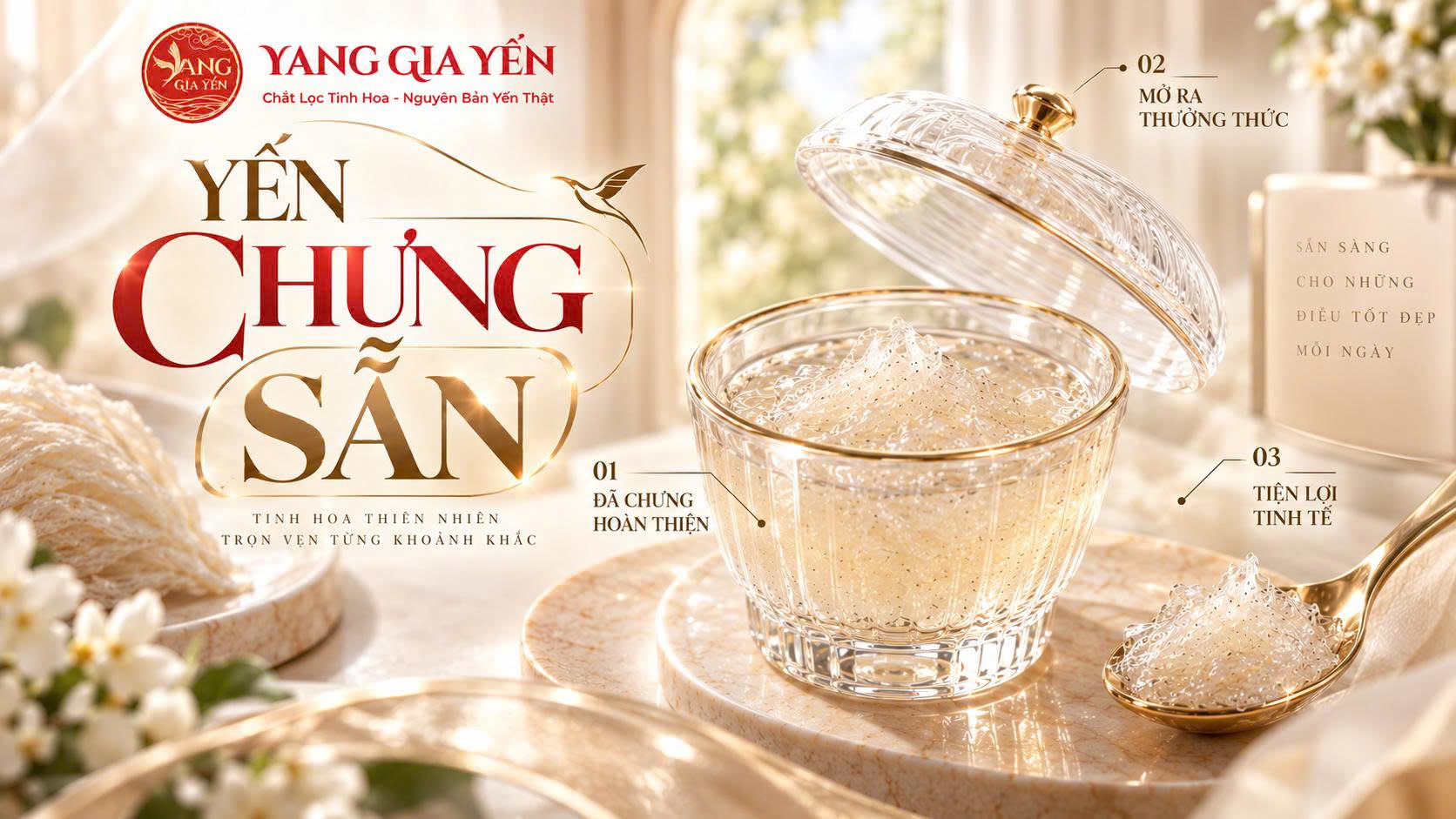 Yến chưng sẵn Yến chưng sẵn