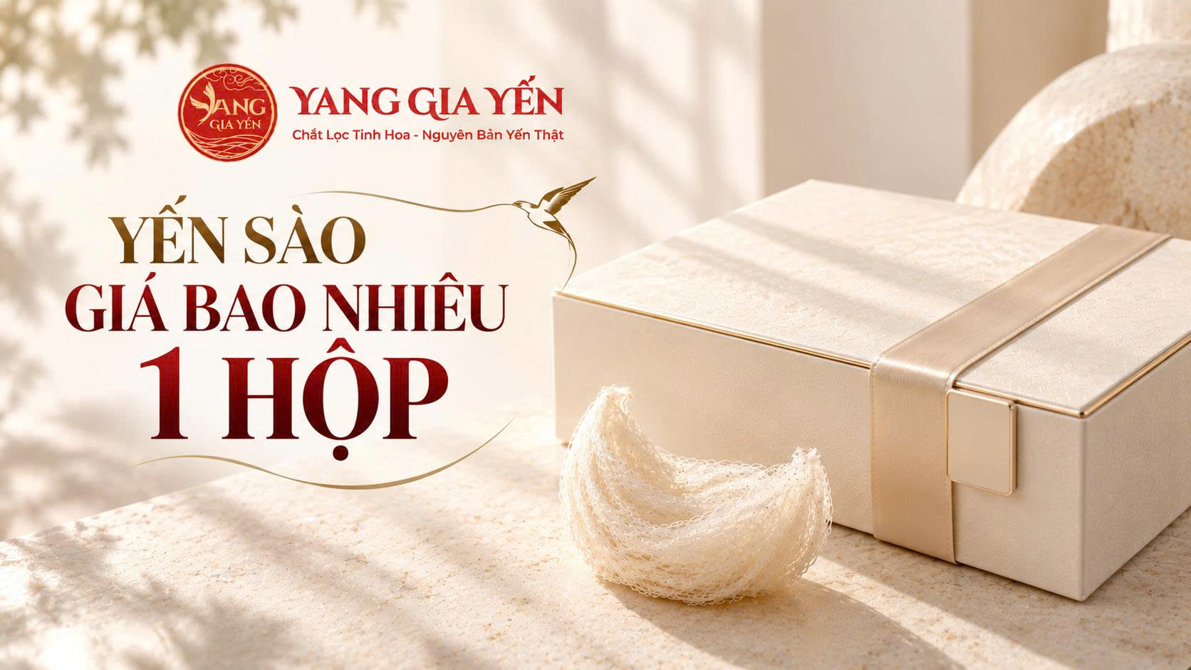 Yến sào giá bao nhiêu 1 hộp Yến sào giá bao nhiêu 1 hộp
