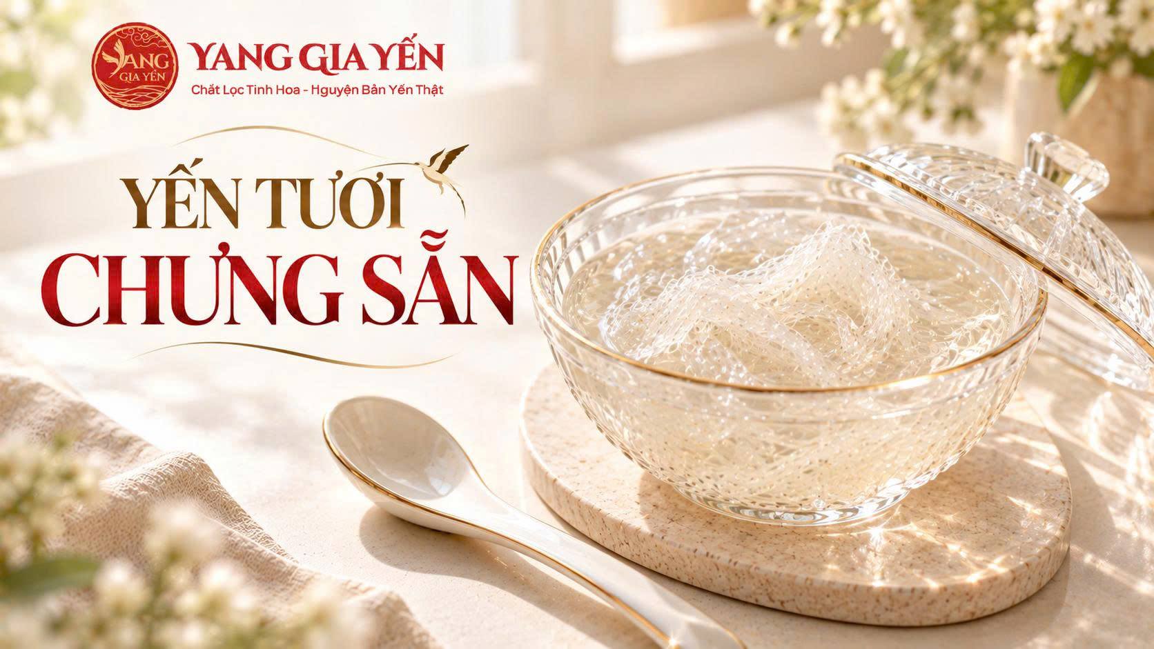 Yến tươi chưng sẵn