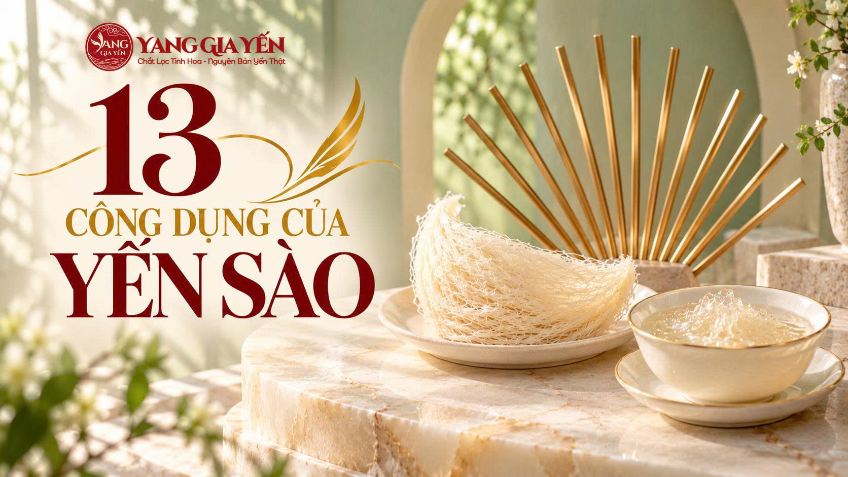 13 công dụng của yến sào