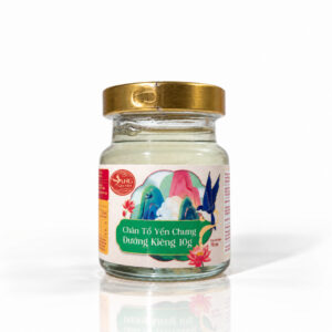 Chân Tổ Yến Chưng Đường Kiêng 10g Yang Gia Yến, hũ 70 ml nắp vàng