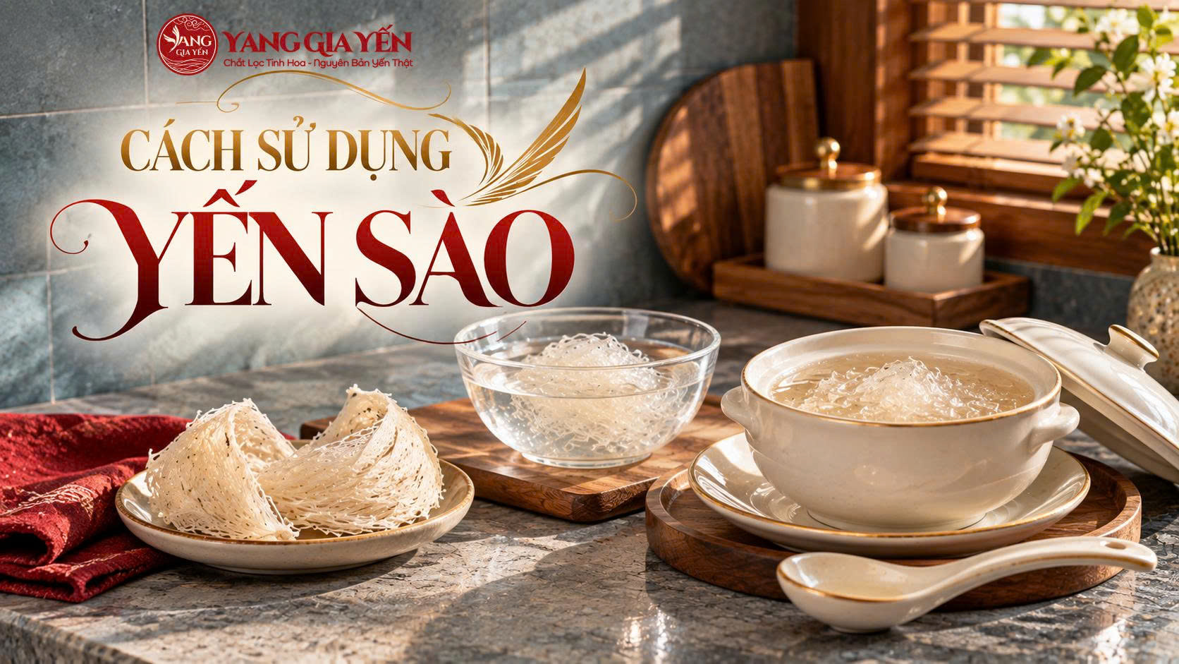 Cách sử dụng yến sào Cách sử dụng yến sào