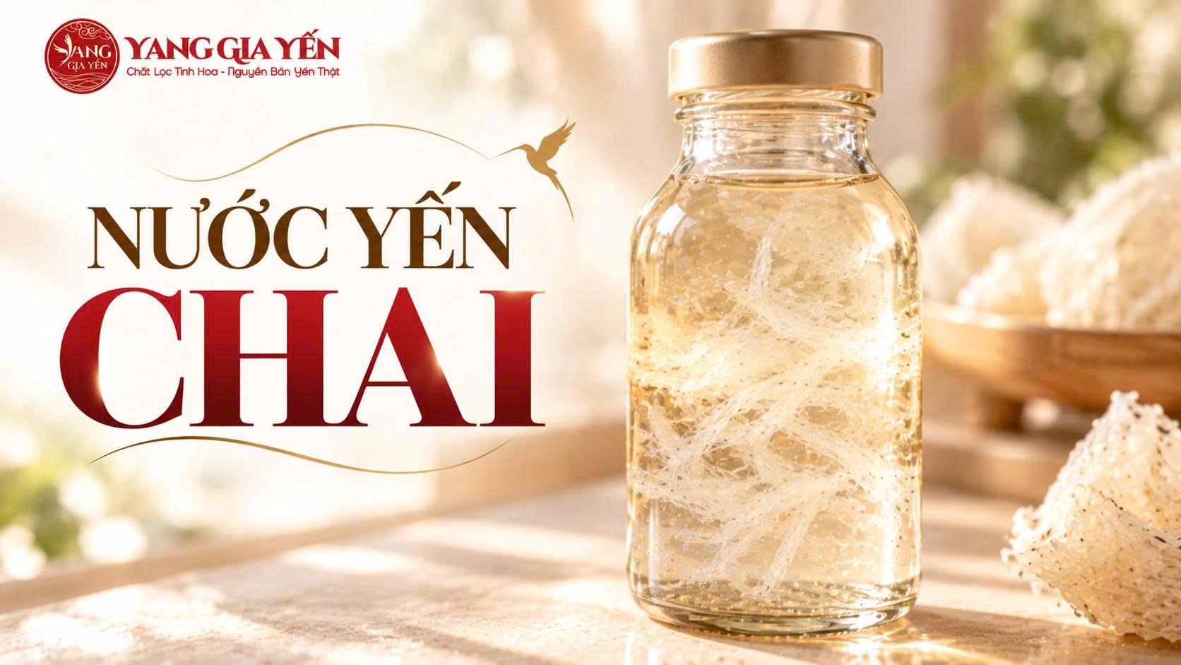 Nước yến chai Nước yến chai