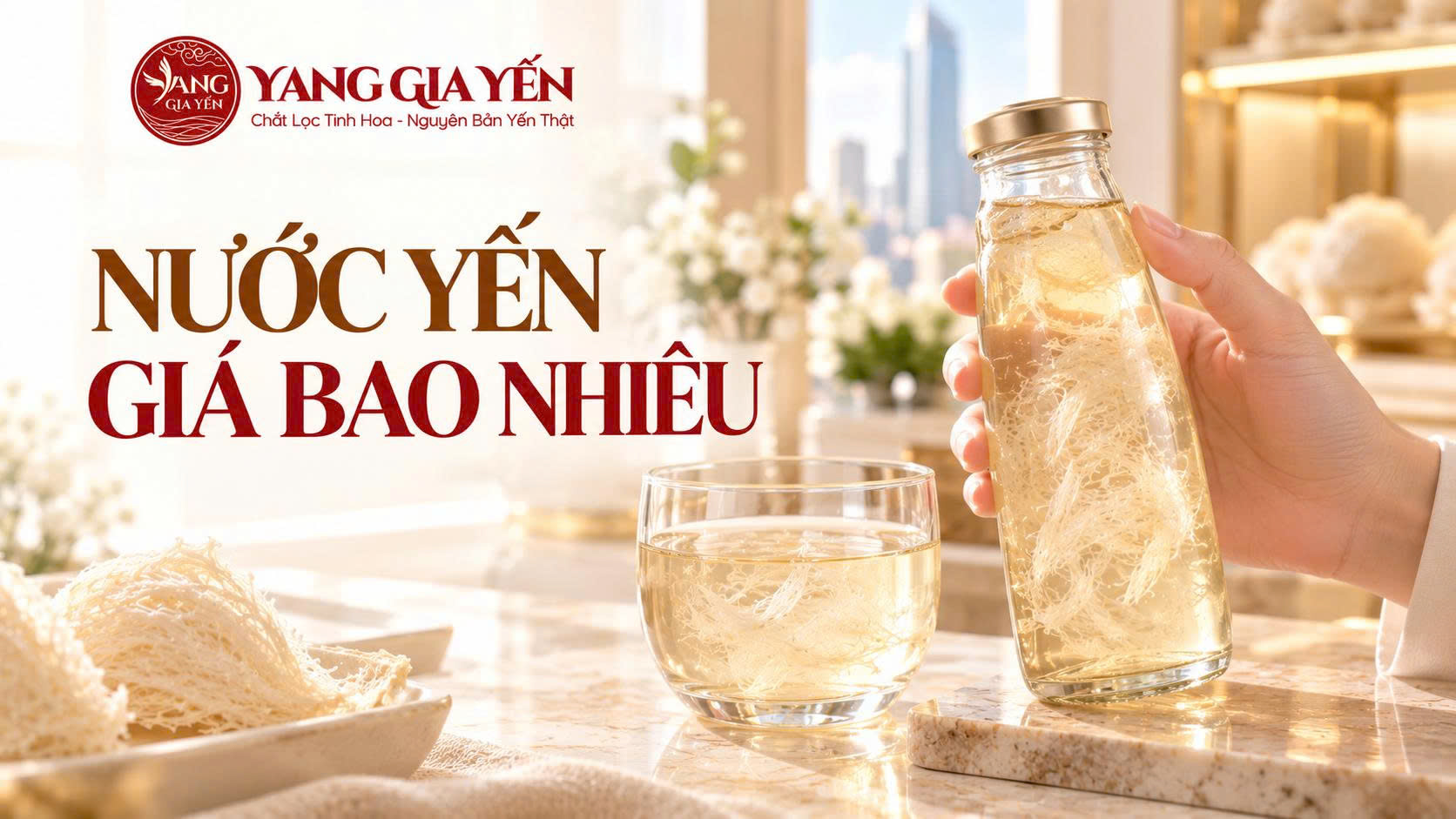 Nước yến giá bao nhiêu