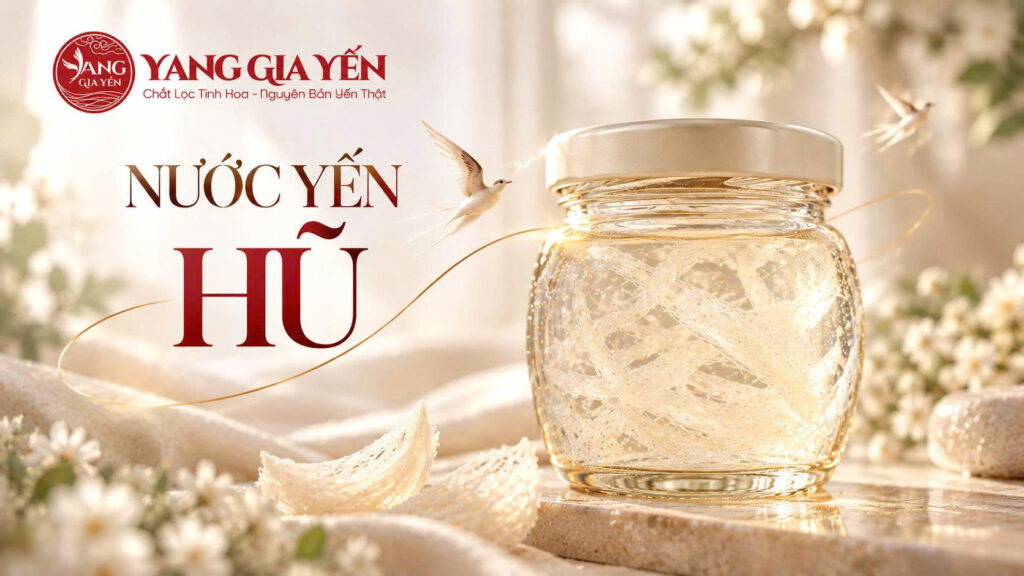 Nước yến hũ