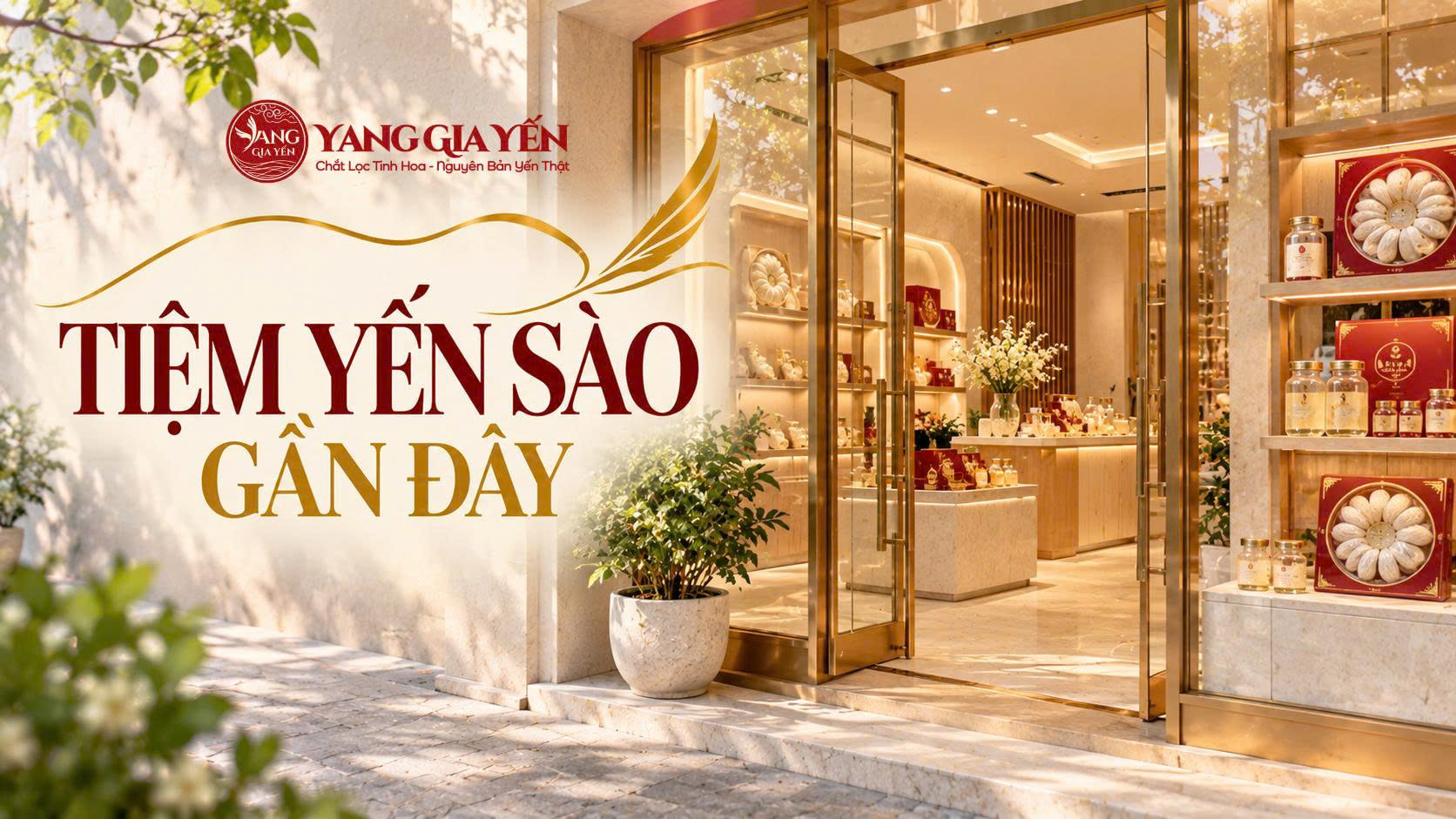 Tiệm yến sào gần đây