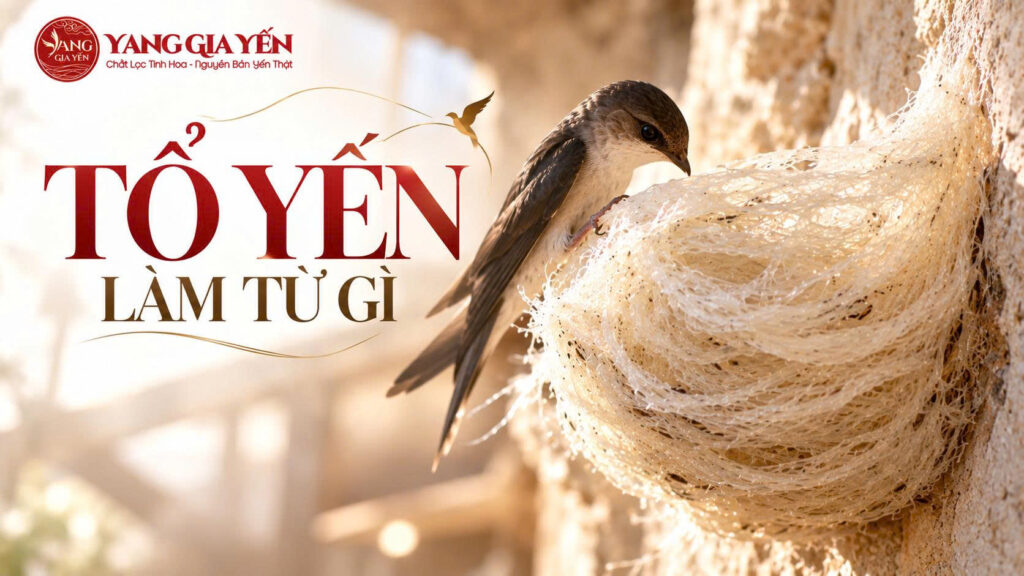 Tổ yến làm từ gì