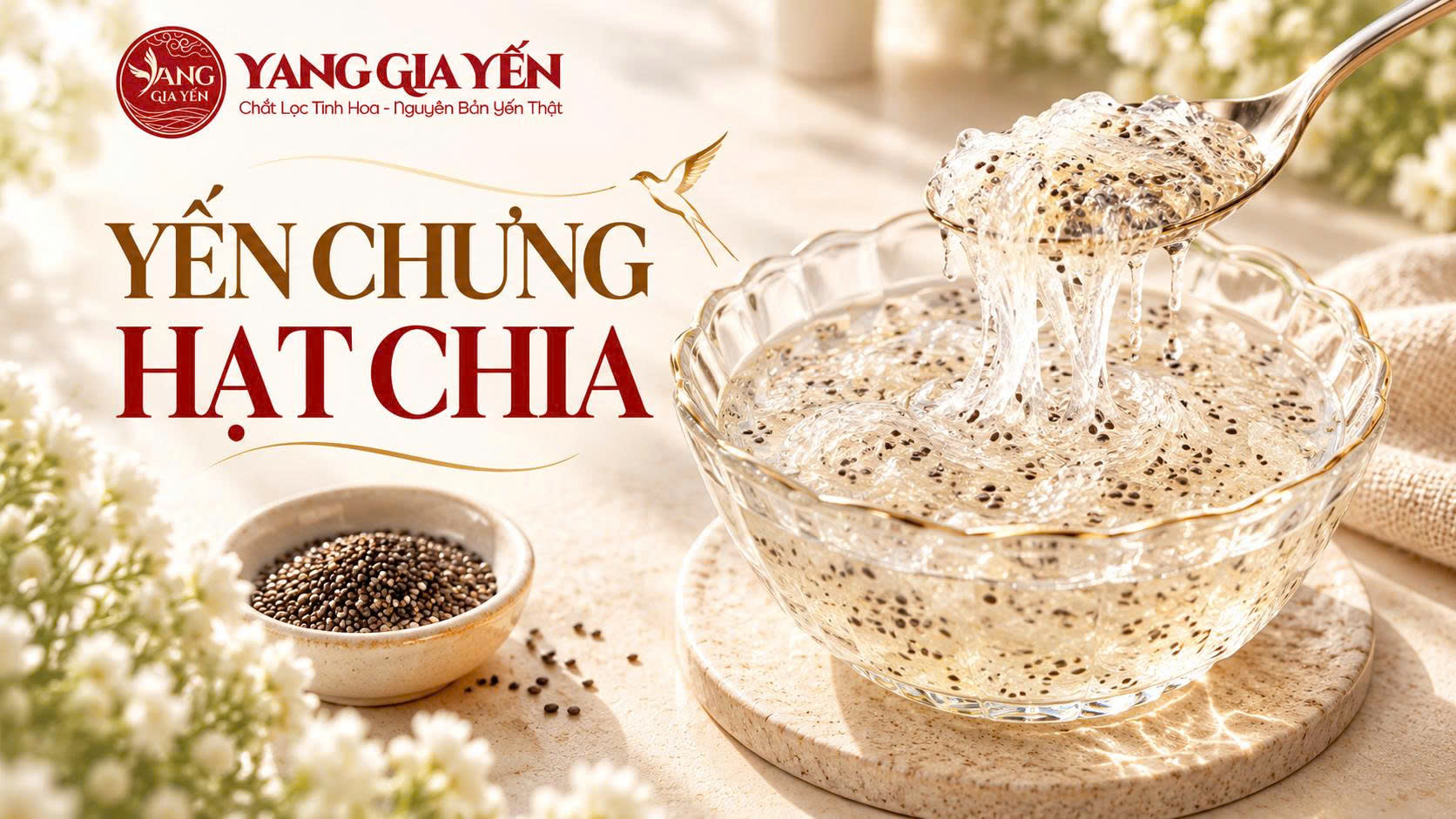 Yến chưng hạt chia Yến chưng hạt chia