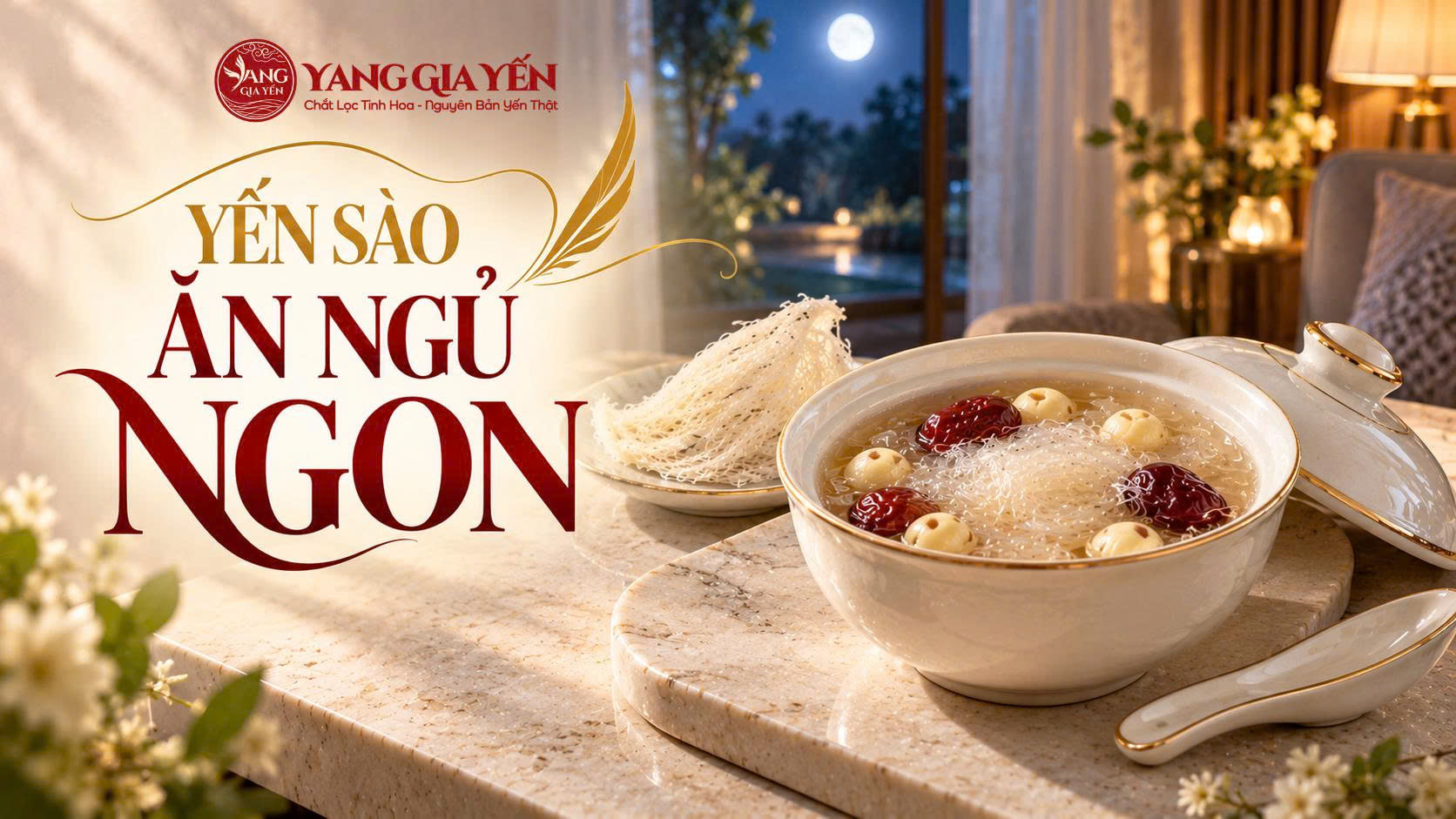 Yến sào ăn ngủ ngon